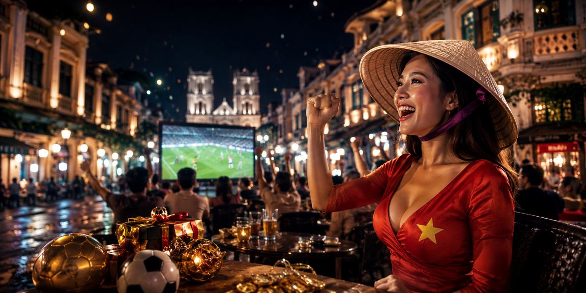 Người dùng tại Hà Nội đam mê cá cược bóng đá Việt Nam với tỷ lệ hấp dẫn